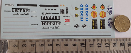 Decalcomanie decals porte - 1/43,