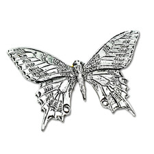 Insigne épingle papillon étain hirondelle nature insecte broche sac revers bi...