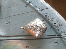 très joli hochet ancien argent complet avec anneau et grelot 