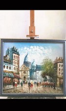 Huile sur toile- Montmartre