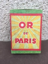 Ancienne boîte de dorure / Or de Paris / Droguerie / Collection / Déco