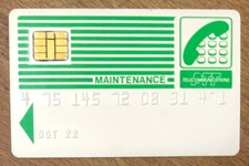MAINTENANCE PYJAMA VERT TELECARTE RÉF PHONECOTE MTN6a SCHEDA PHONECARD CARTE