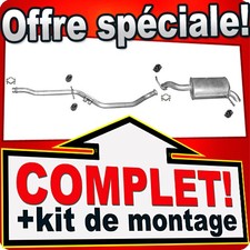 Ligne pot d'échappement pour