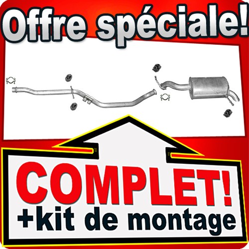 Ligne pot échappement pour - ligne,