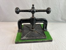 Ancien PRESSE à relier de NOTAIRE-FONTE-1900- Papeterie