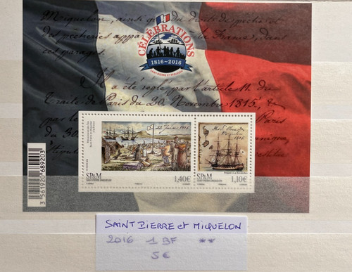 Timbres saint pierre - timbres,