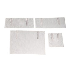 Lot de 4 Rideaux pour Lit