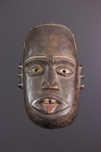 Masque kongo art africain - kongo,