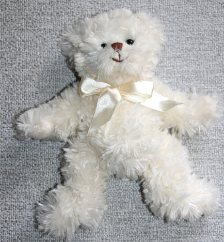 Bukowski doudou ours blanc - bukowski,