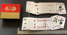 cartes a jouer PIATNIK VIENNA  ancien jeu mini miniature antique playing cards