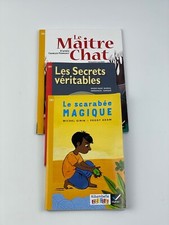 Lot de 3 livres Ribambelle CE1 - Le Maître Chat, Le Scarabée Magique