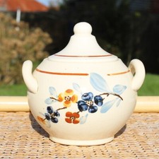 Sucrier petites fleurs en