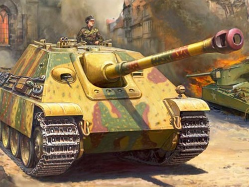 Zvezda char allemand - zvezda,