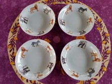 4 Assiettes Creuses Geneviève