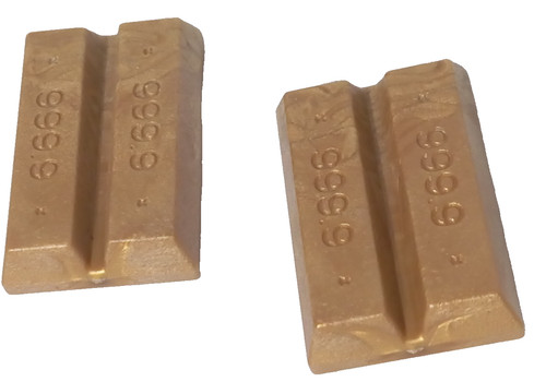 Playmobil lingots or - playmobil,