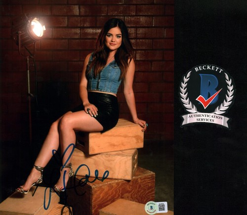 Lucy hale signed beautiful - lucy,