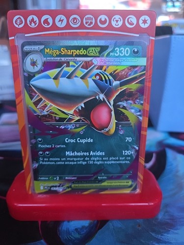 Carte pokémon méga sharpedo - carte, méga-sharpedo