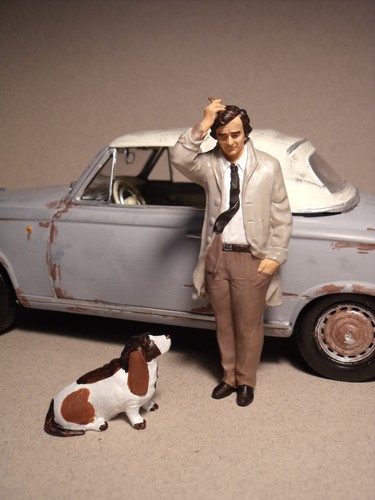 Figurines columbo et - 1/18,