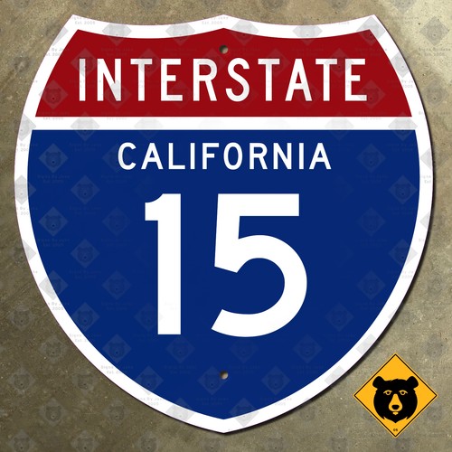 California interstate - interstate, 15