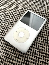 Apple iPod Classic 80 Go Argent début 6ème génération modèle fonctionne occasion