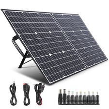 100W Panneau Solaire Pliable ETFE Monocristallin Chargeur Solaire Portable MPPT