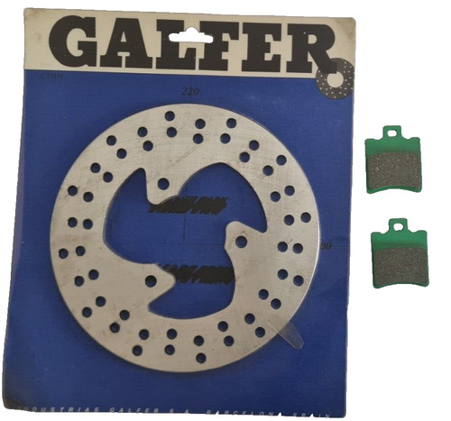 Disque frein avant galfer - frein,