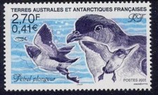 STAMP / TIMBRE T.A.A.F. NEUF N° 288 ** PETREL PLONGEUR - FAUNE