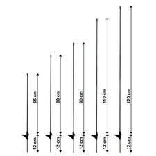 Poteaux de clôture de pâturage poteau de rechange poteaux de clôture poteau...