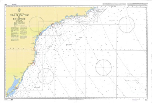 Carte marine ancienne - marine,
