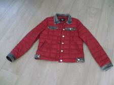 Doudoune parka FRIME bordeaux et jean taille XL TTBE