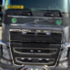 Inox Plat Grillrahmen App. Convient pour Volvo FH4 13-20 (Convenable Pas 2021)