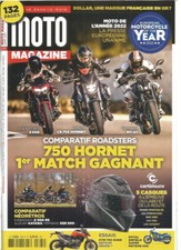 MOTO MAGAZINE N°395 KAWA Z650 / HONDA CB750 HORNET / YAM MT-07 /SUPER METEOR 650