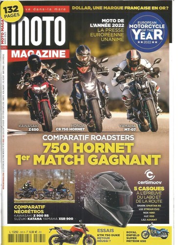 Moto magazine 395 kawa z650 - moto,