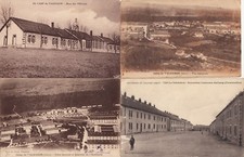 Lot 4 cartes postales