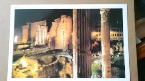 759j carte postale italie - italie, rome