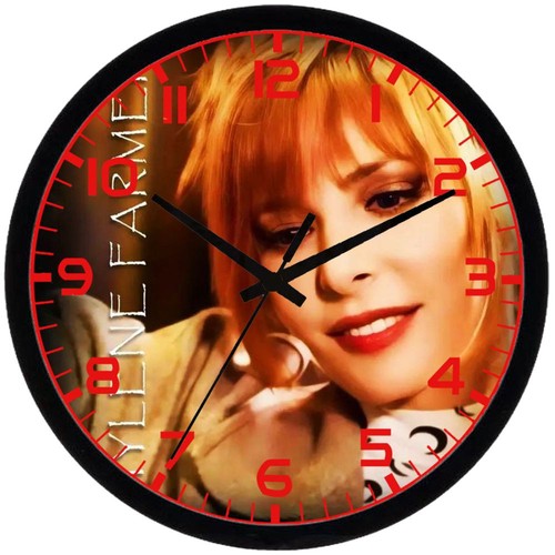 Pendule murale mylène farmer - murale,