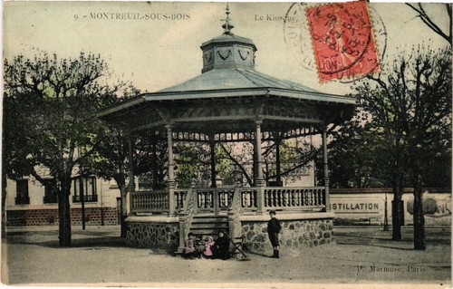 Cpa montreuil sous - ,