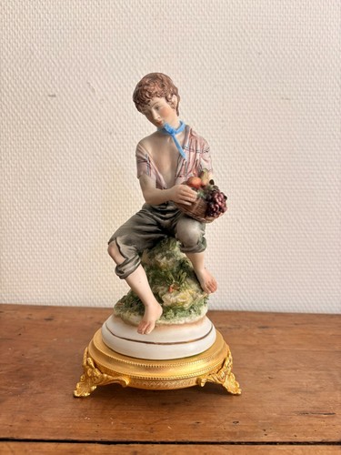 Sculpture statuette porcelaine - statuette,