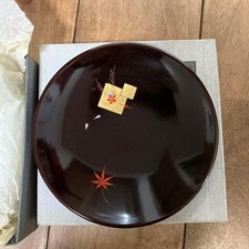 Lot de 5 assiettes en laque