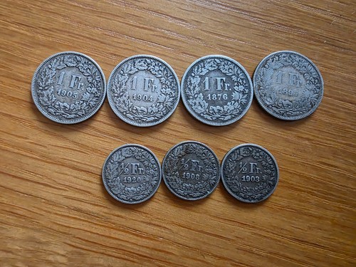 Lot pièces argent - lot,