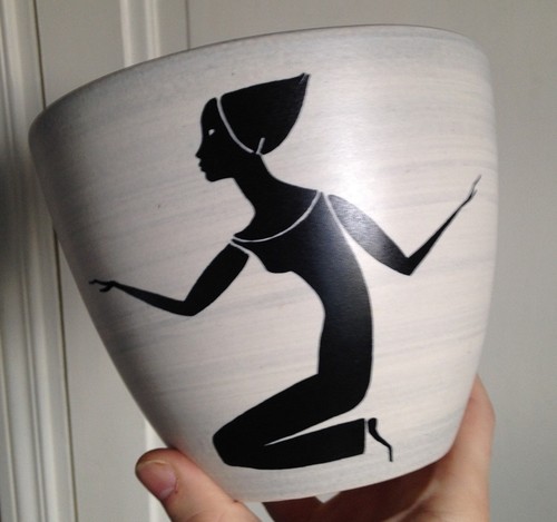 Vase porcelaine sévres - en,