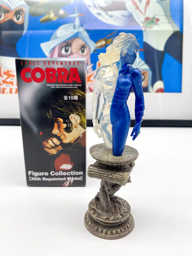 Lady armanoide bleue cobra - /,