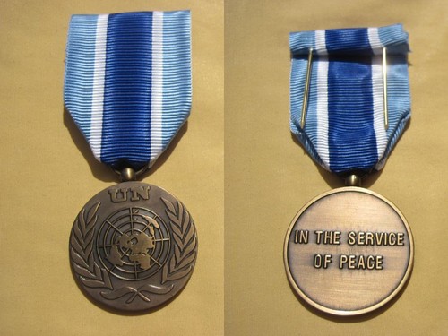 Médaille onu minuk pour - un,