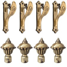 Ancien porte-rideau et