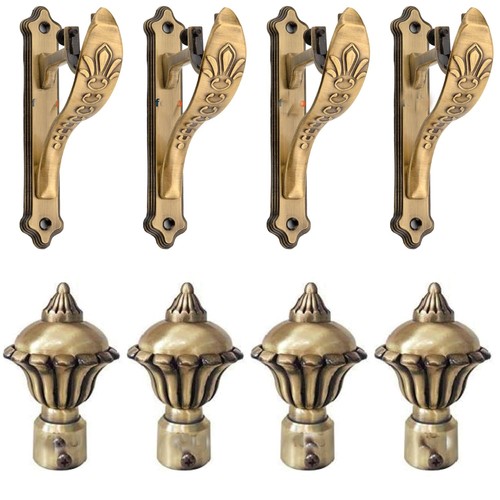 Ancien porte rideau - ancien, et