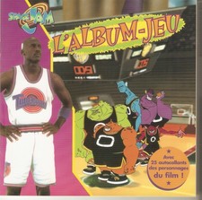SPACE JAM (Michael JORDAN)  : livre  illustré Album-Jeu /ed.Nathan 1997/(BASKET)