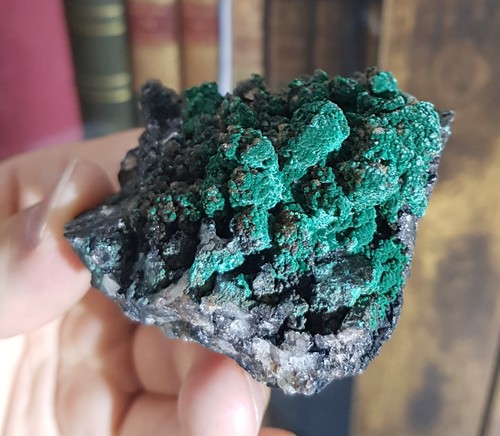 Malachite brochantite - malachite,,