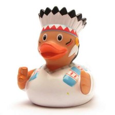 Canard de bain Chef indien Canard de plastique