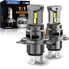 2x H4 Ampoules de Phares LED