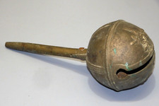 -RARE GROS GRELOT BRONZE N° 7